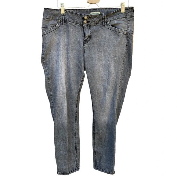 Paris Blues women's size 16 faded black jeans - Picture 1 of 4